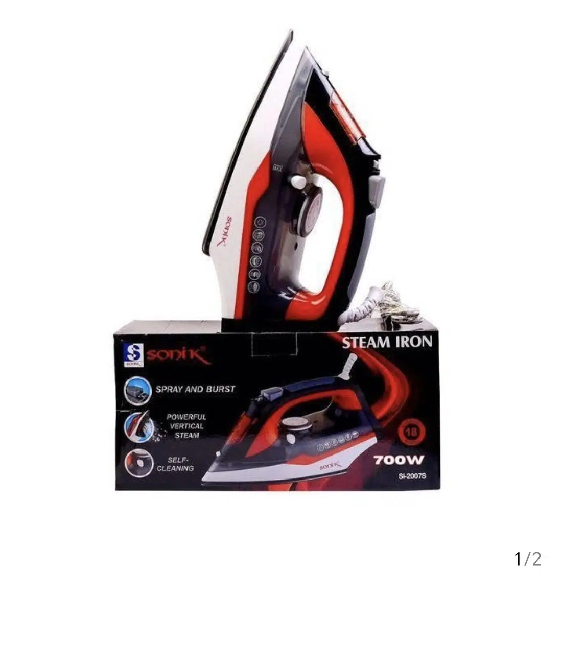 Low-Wattage Inverter Steam Iron — product view 1