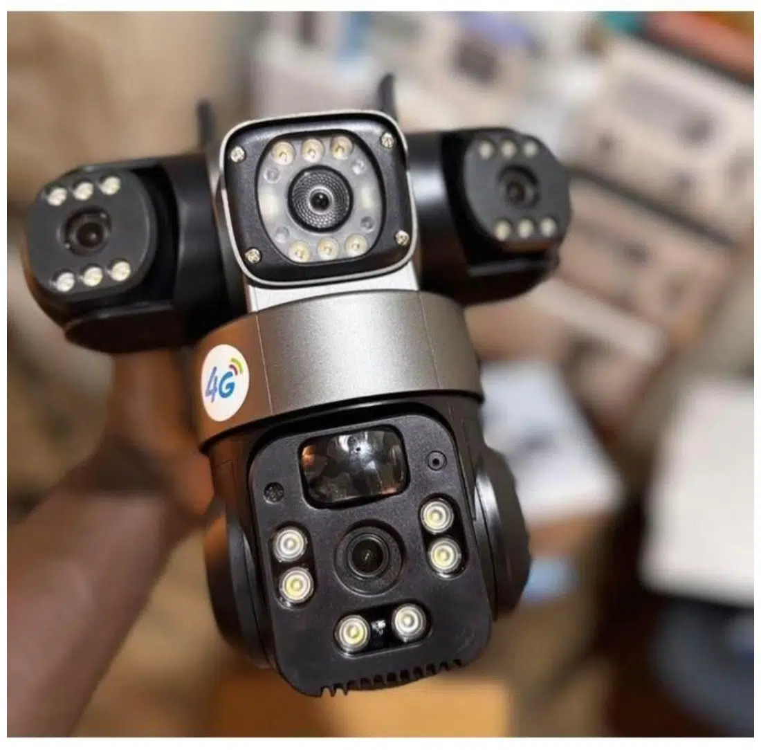 Triple-View Solar Security Camera — product view 1