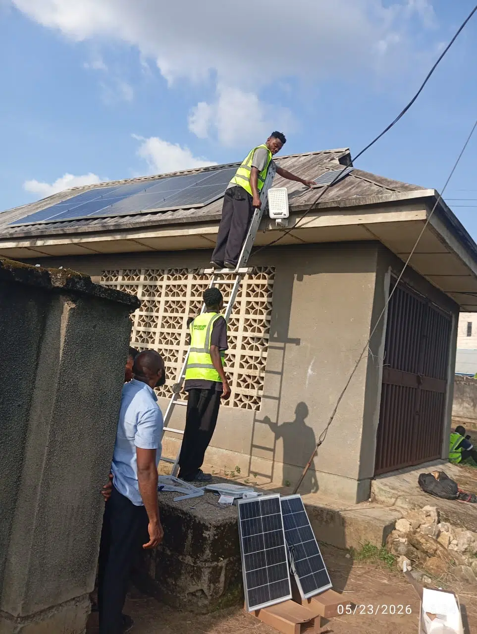 Solar Hybrid Water Pumping System — Aka Community Secondary School — project image 3