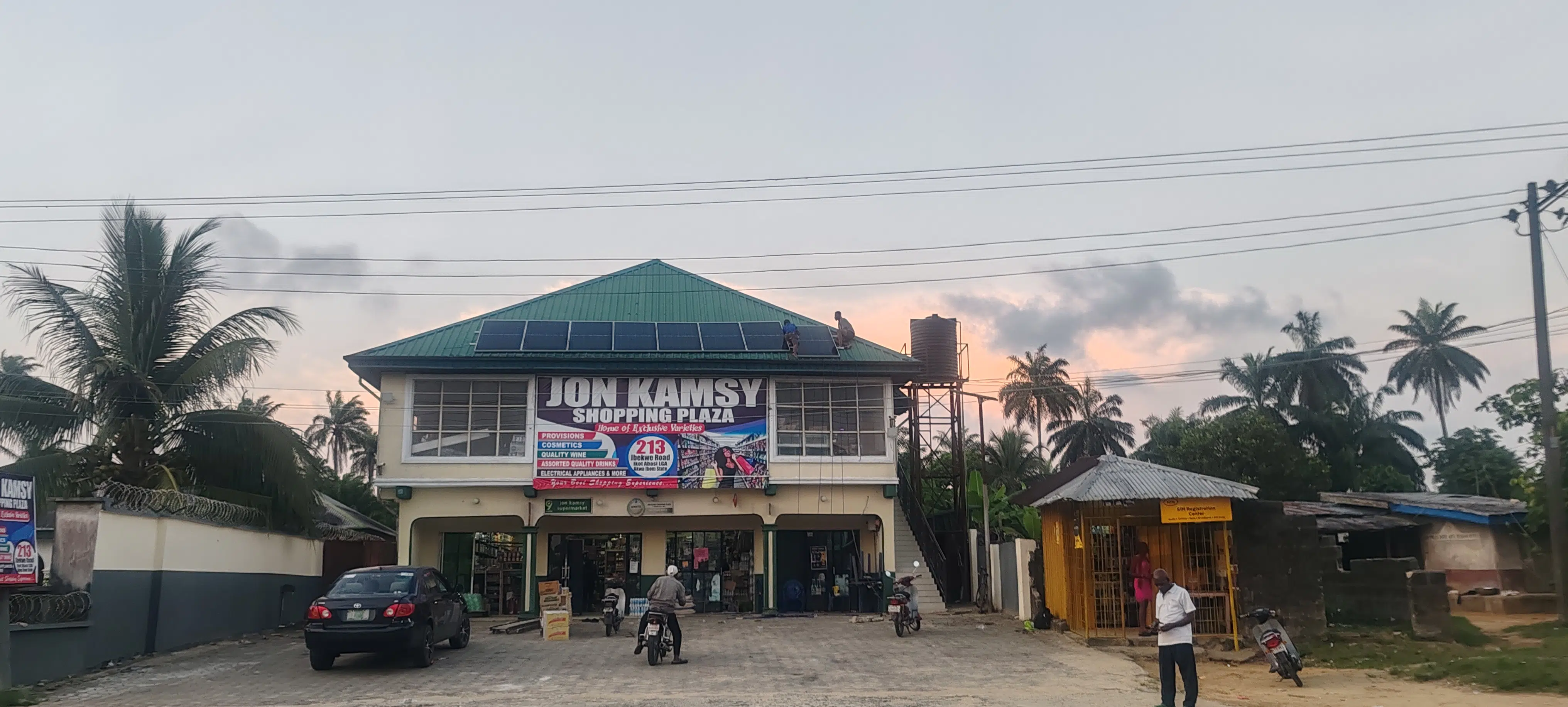 11 kVA Hybrid Solar Installation — Jon Kamsy Supermarket — project image 4